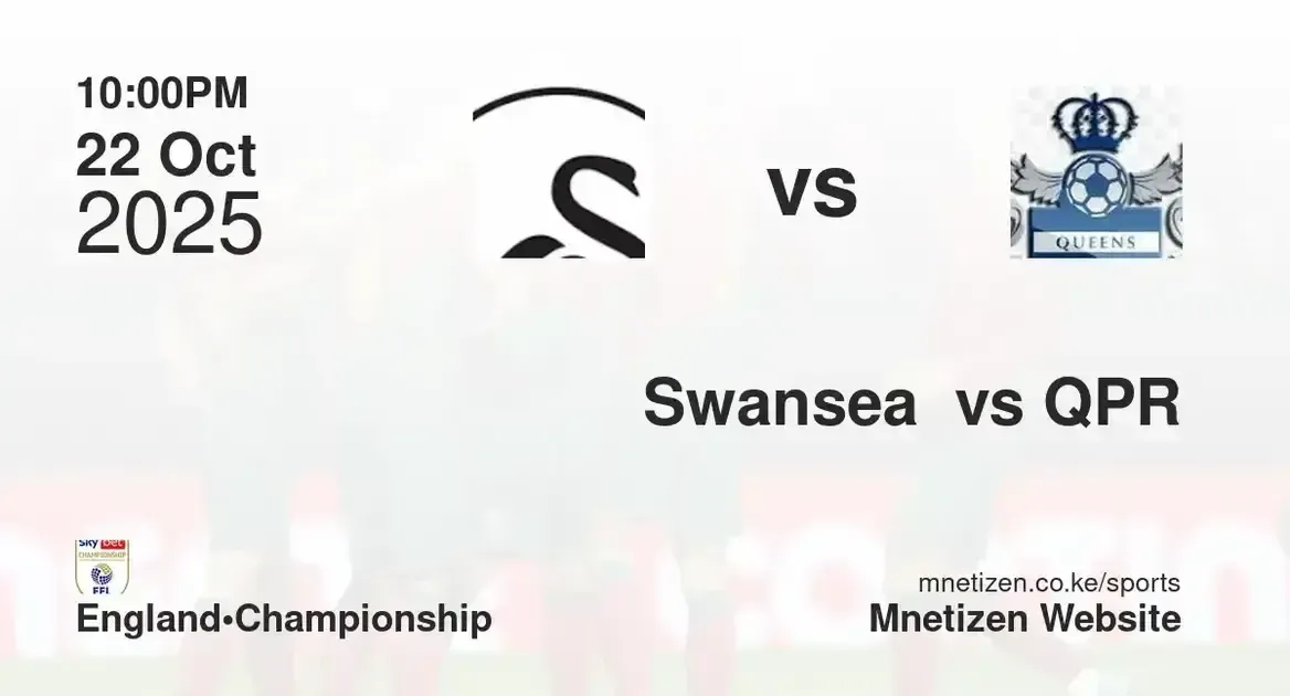 Swansea city AFC vs Queens park rangers
