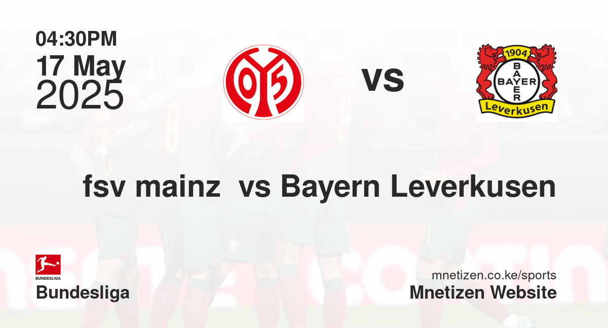 fsv mainz  vs Bayern Leverkusen