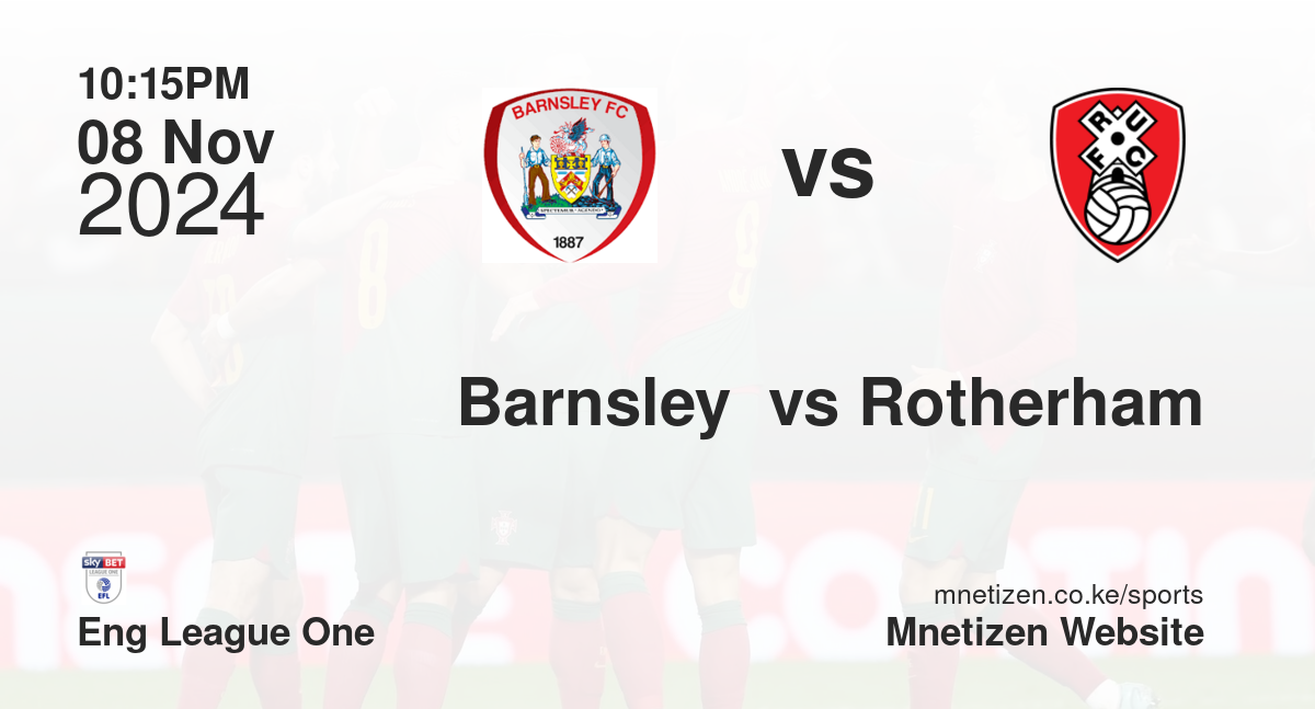 Barnsley  vs Rotherham