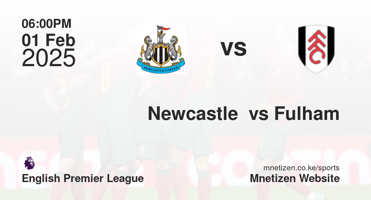 Newcastle  vs Fulham
