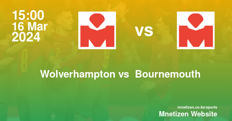 Wolverhampton Wanderers vs AFC Bournemouth  16/03/2024 15:00