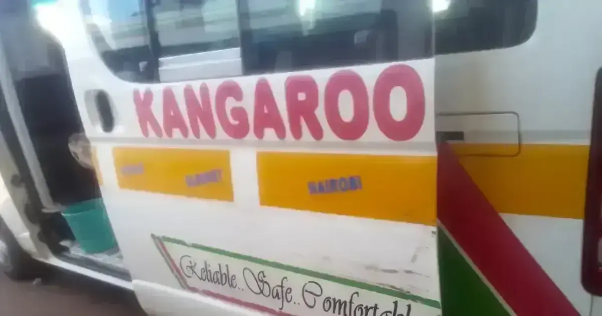 Kangaroo shuttle kitale booking office