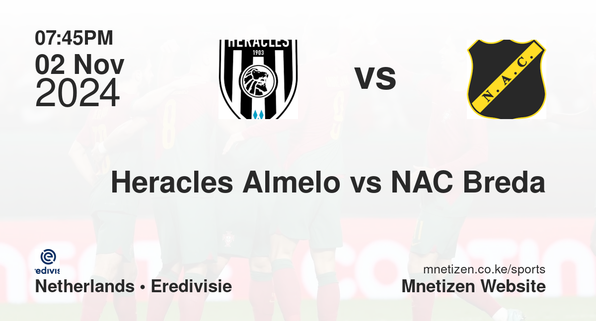 Heracles Almelo vs NAC Breda