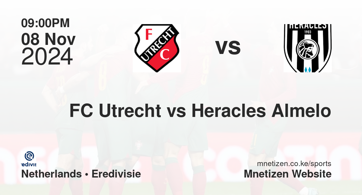 FC Utrecht vs Heracles Almelo