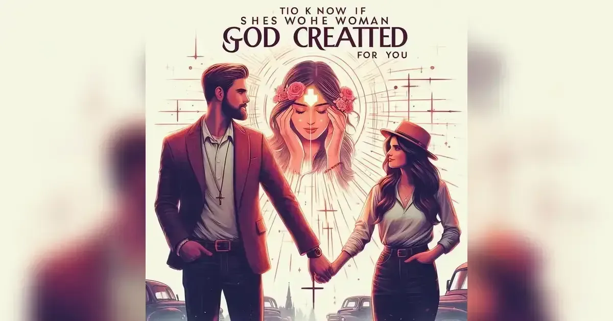 How To Know If She Is The Woman God Created For You
