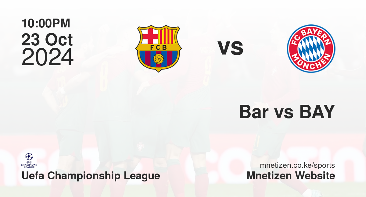 Bar vs BAY