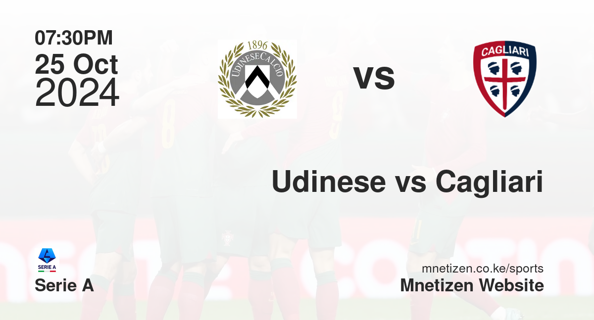 Udinese vs Cagliari