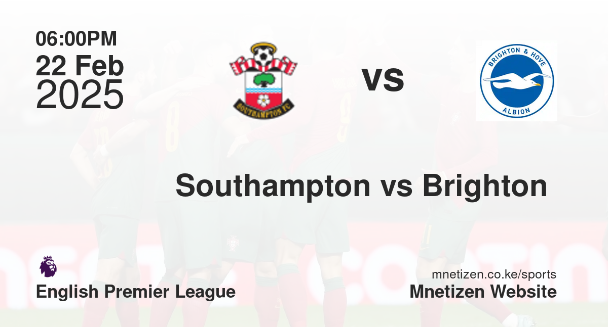 Southampton vs Brighton 