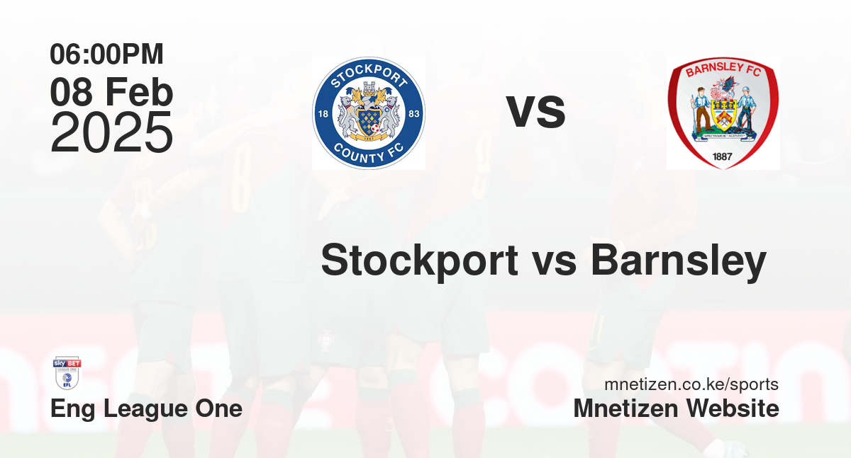 Stockport vs Barnsley 