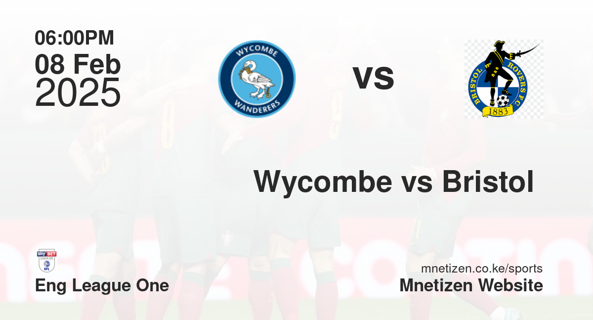 Wycombe vs Bristol 