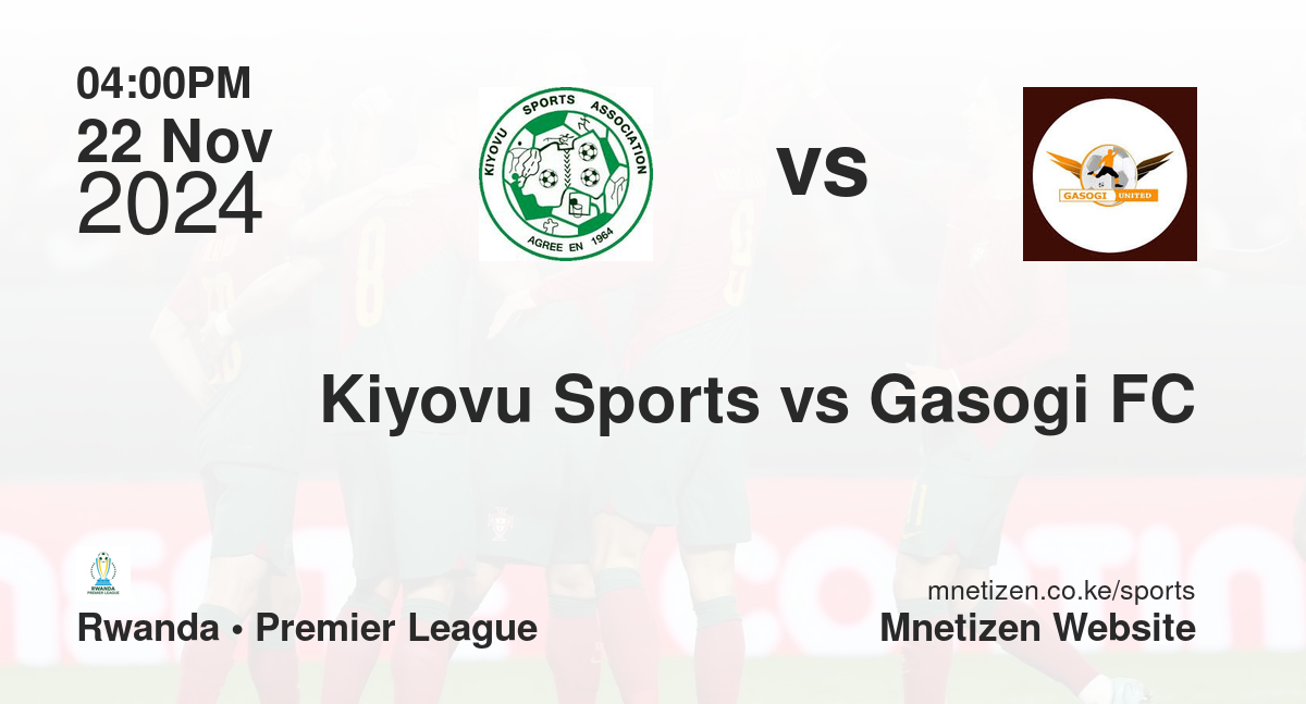 Kiyovu Sports vs Gasogi FC
