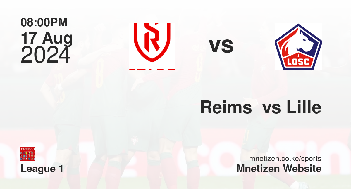 Reims  vs Lille