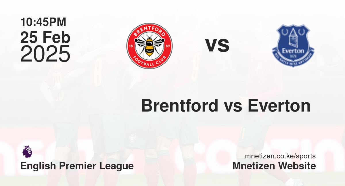 Brentford vs Everton 