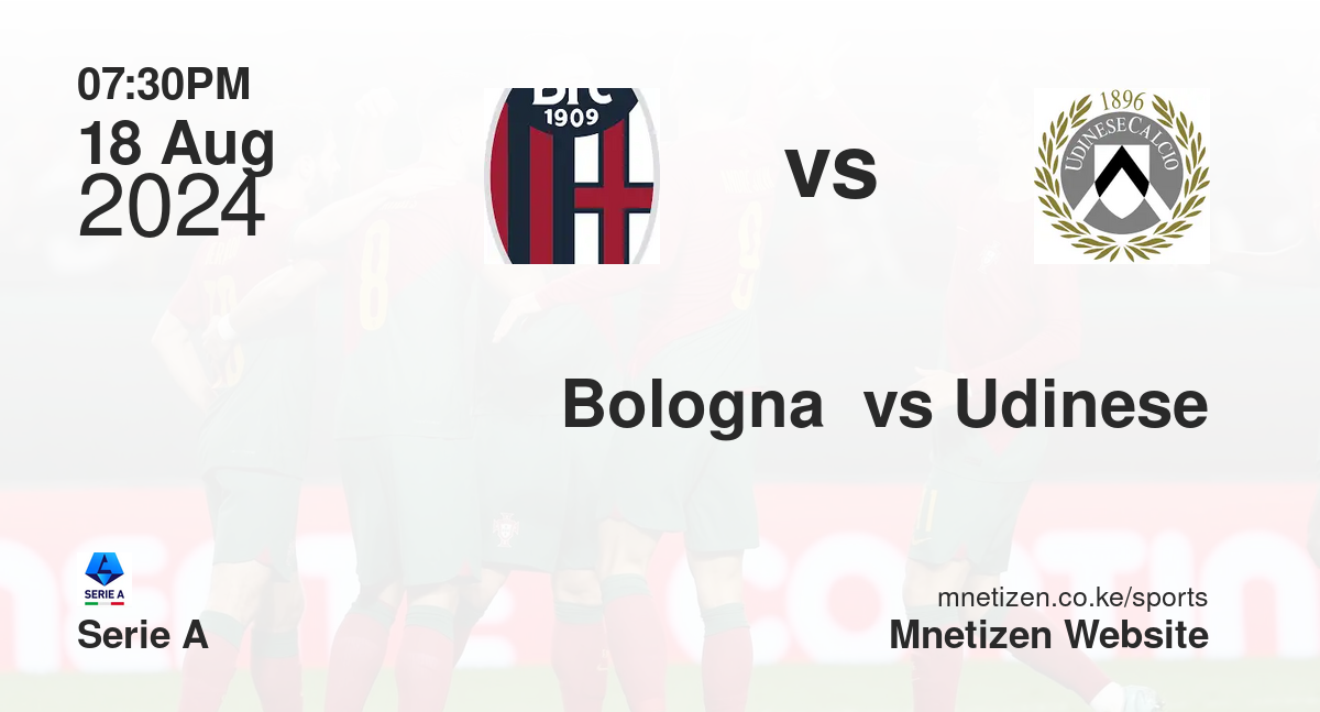 Bologna  vs Udinese