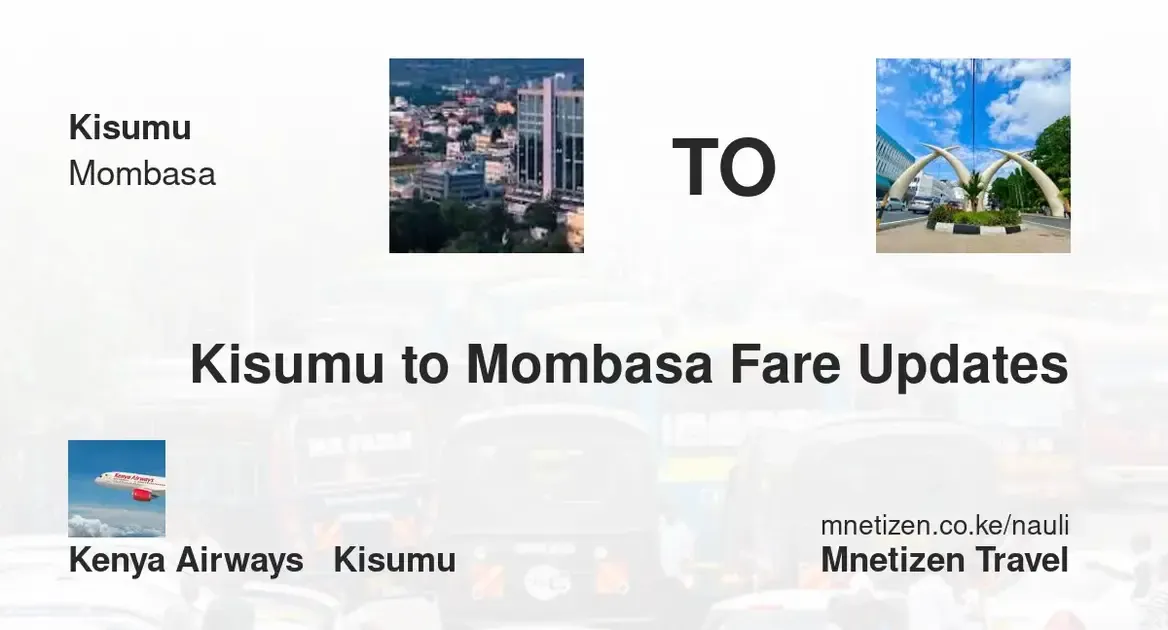 Image of fare-charges-from-kisumu-to-mombasa-by-kenya-airways-kisumu transport parcel