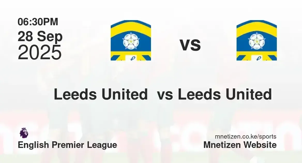 Leeds United  vs Leeds United 