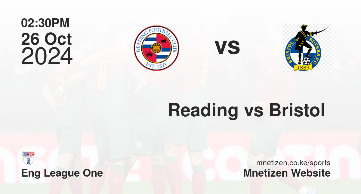 Reading vs Bristol 