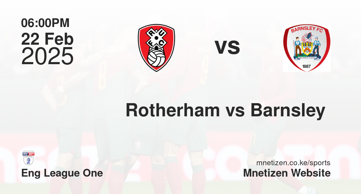 Rotherham vs Barnsley 