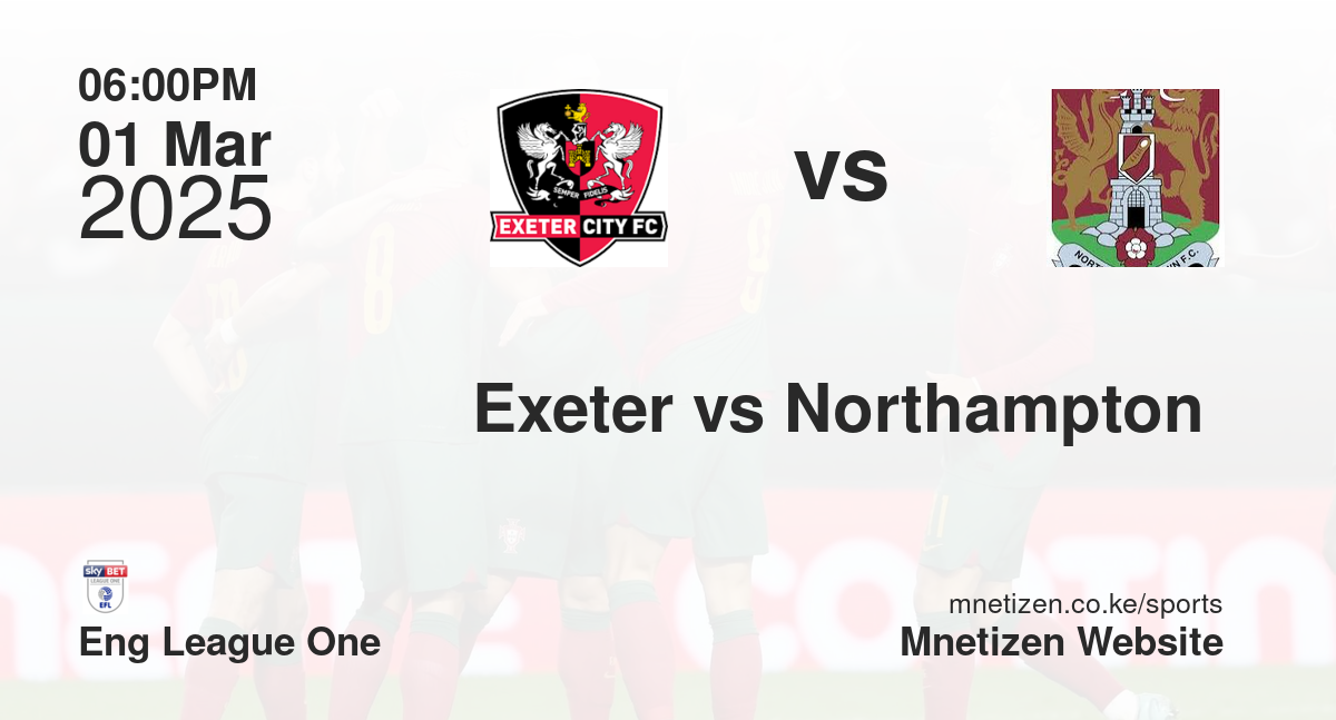 Exeter vs Northampton 