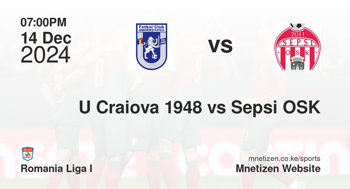 U Craiova 1948 vs Sepsi OSK