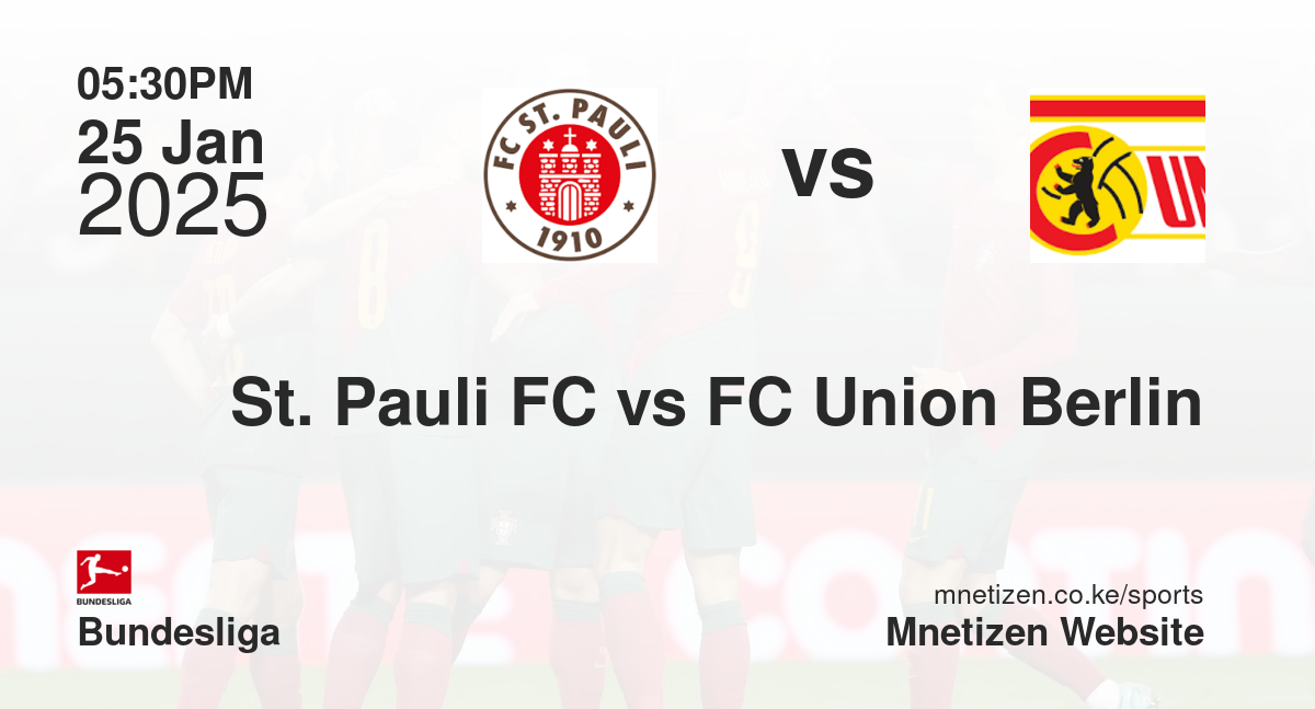 St. Pauli FC vs FC Union Berlin