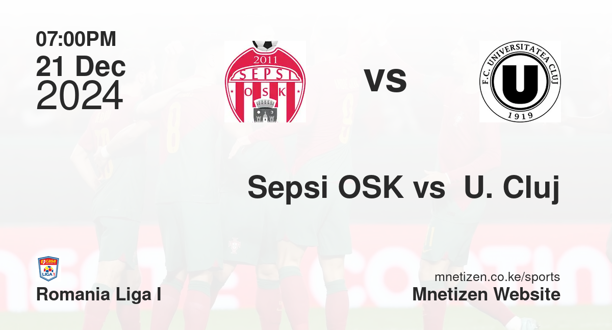 Sepsi OSK vs  U. Cluj