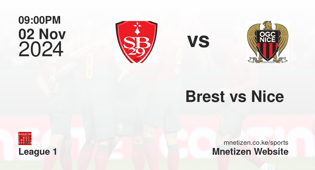 Brest vs Nice 