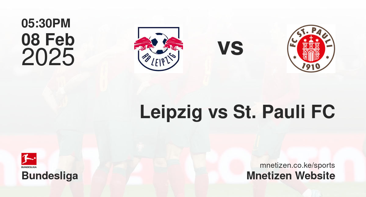 Leipzig vs St. Pauli FC