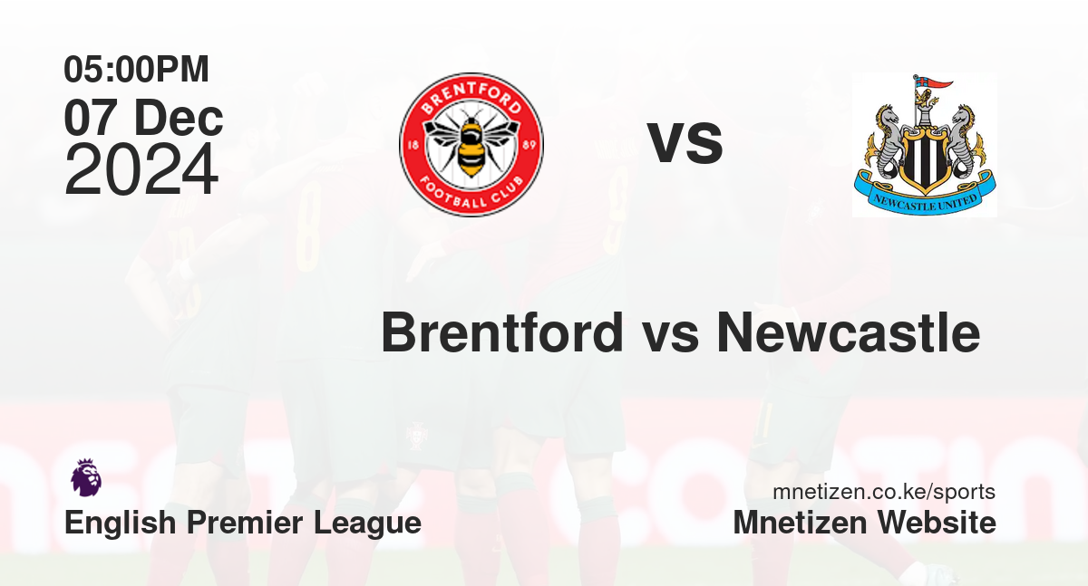 Brentford vs Newcastle 