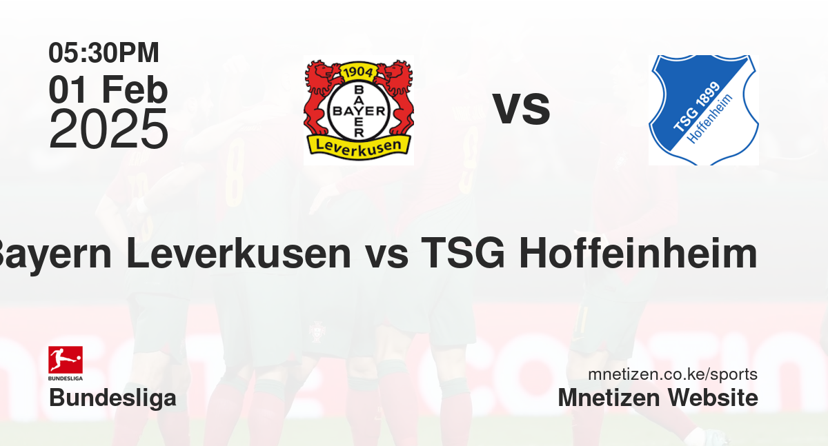 Bayern Leverkusen vs TSG Hoffeinheim