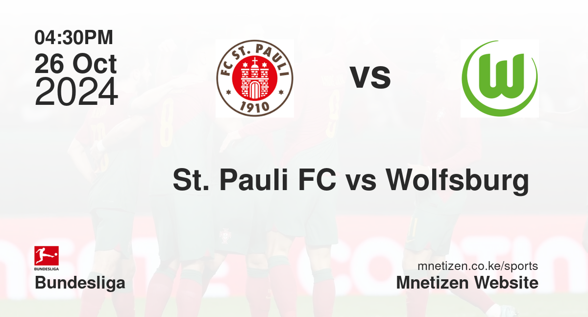 St. Pauli FC vs Wolfsburg 