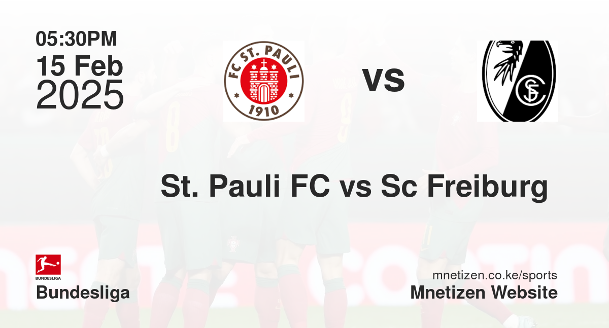 St. Pauli FC vs Sc Freiburg 