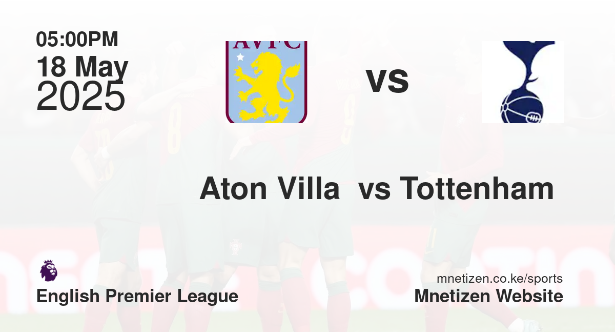 Aton Villa  vs Tottenham 
