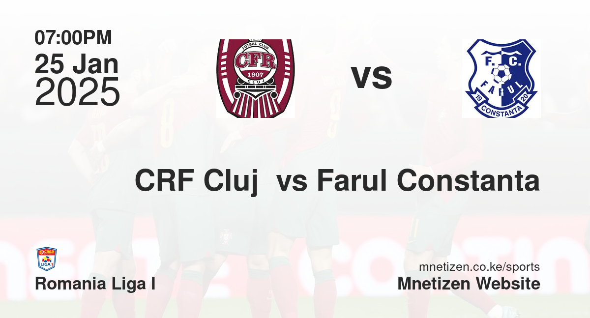 CRF Cluj  vs Farul Constanta