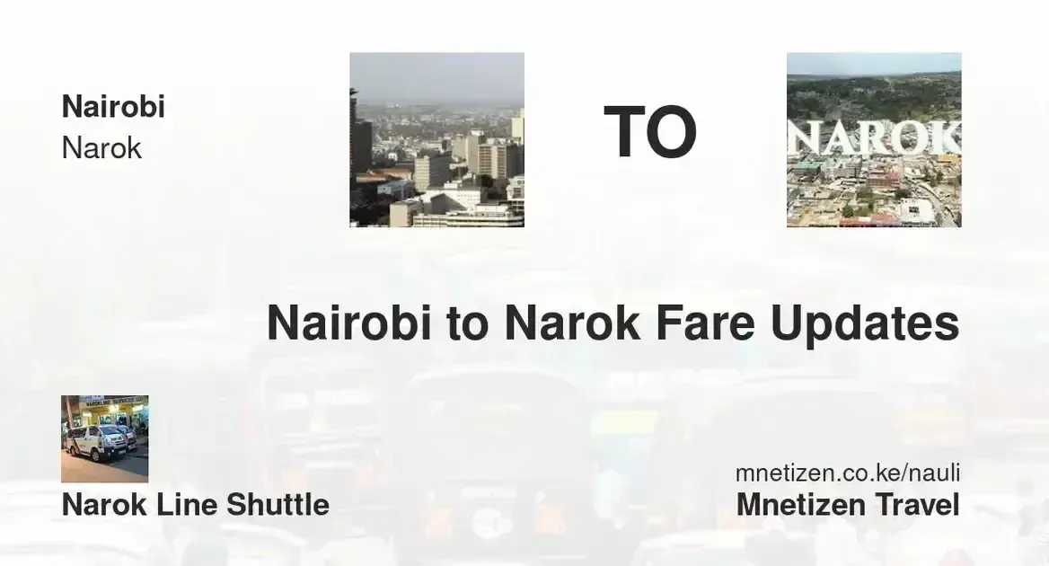 Image of nairobi-to-narok-line-shuttle fare