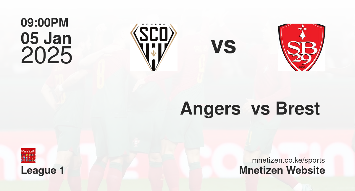 Angers  vs Brest 