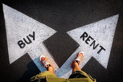 Renting vs. Buying: Weighing the pros and cons of each option.