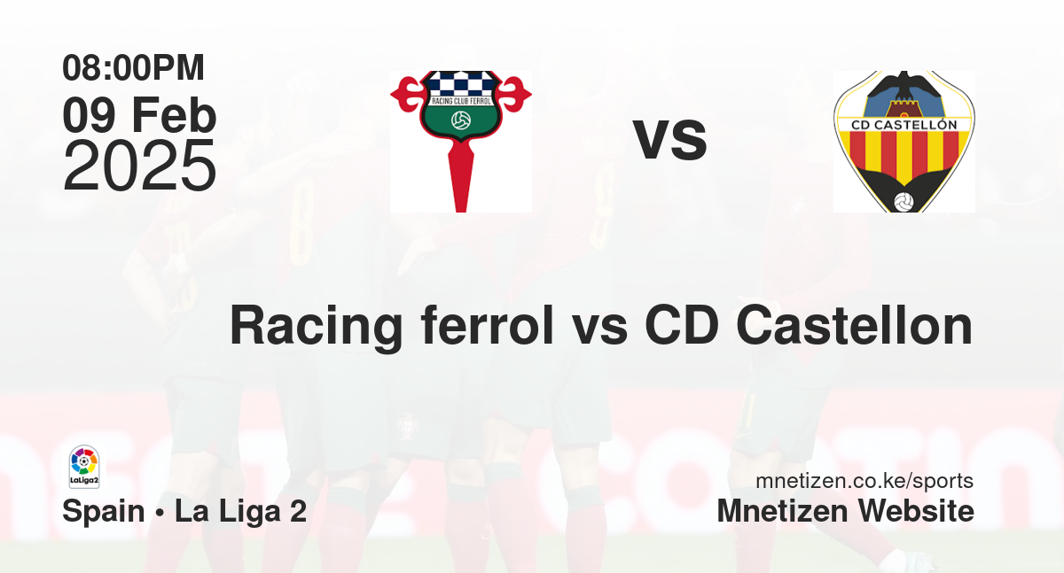 Racing ferrol vs CD Castellon
