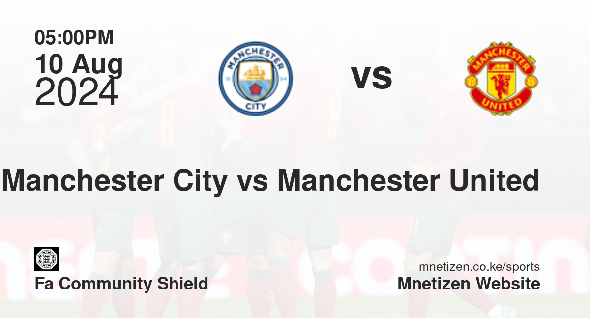 Manchester City vs Manchester United