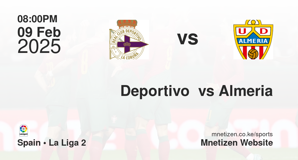 Deportivo  vs Almeria