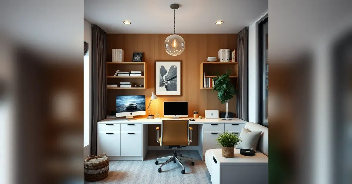 Featured image for Designing A Functional And Stylish Home Office Space
